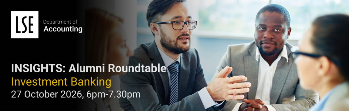 INSIGHTS: Alumni Table | Investment Banking