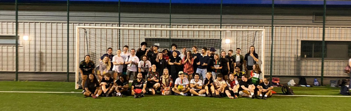 Gaza Sunbirds' Community Football for Palestine - in partnership w Baes FC