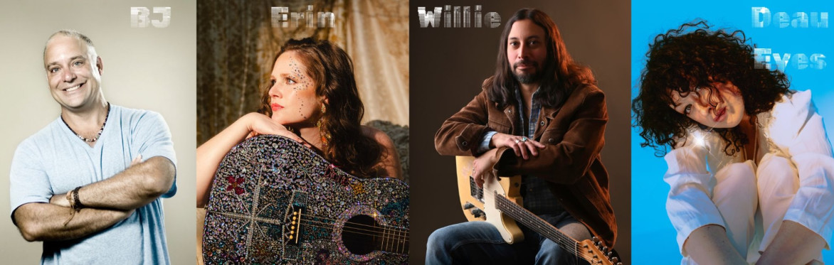 An Evening In The Round with BJ Kocen, Deau Eyes, Erin Lunsford, & Willie Williams