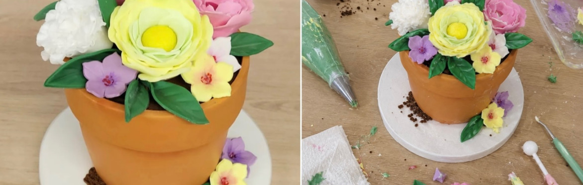 Cake Decorating Workshop - Plant Pot Cake