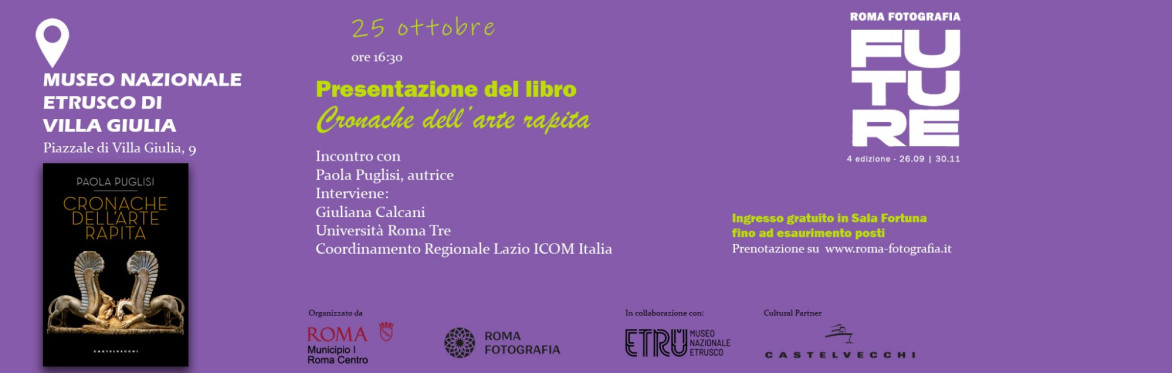 Presentazione del Libro "Cronache dell’arte rapita"