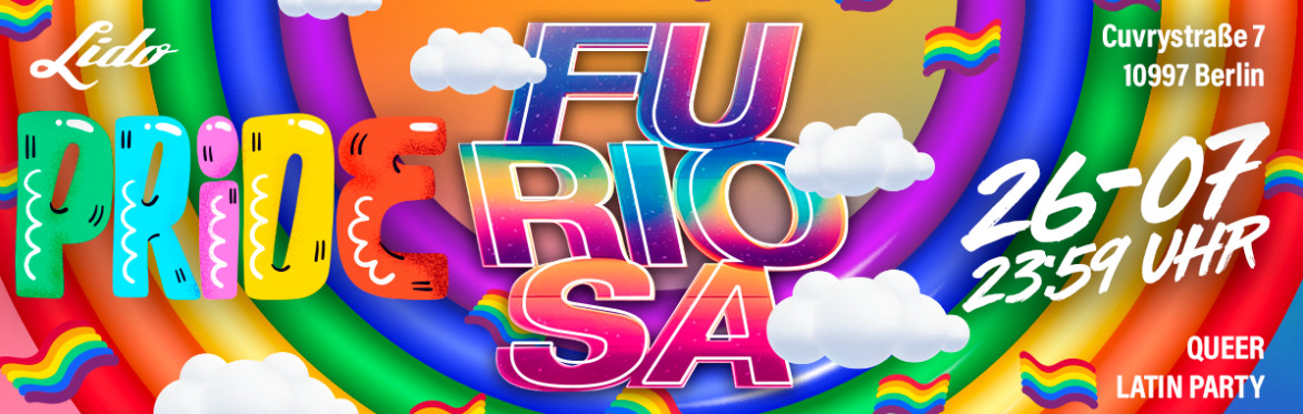 FURIOSA! Latin queer CSD-PRIDE-Orgullo Edition