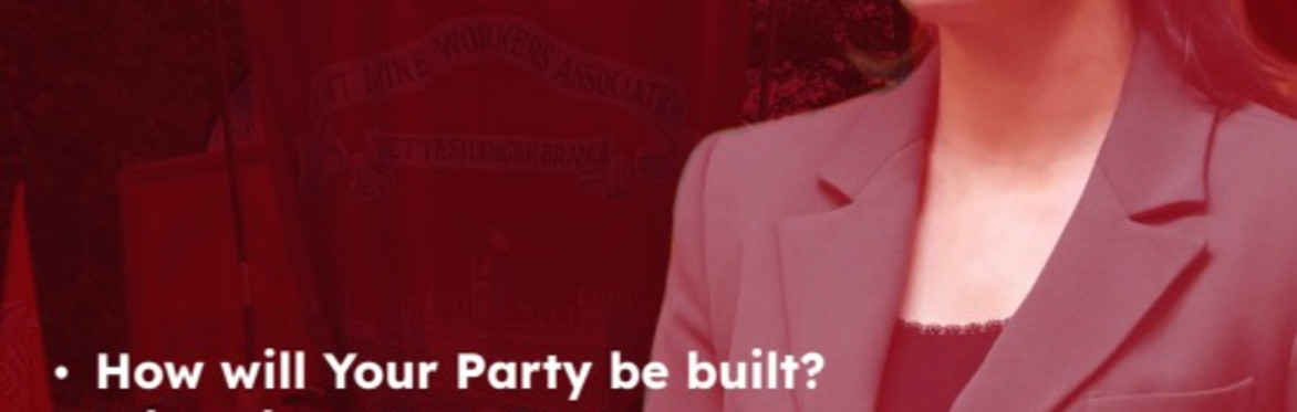 Sheffield Trades Union Council- hosts Zarah Sultana - co founder of "your party"
