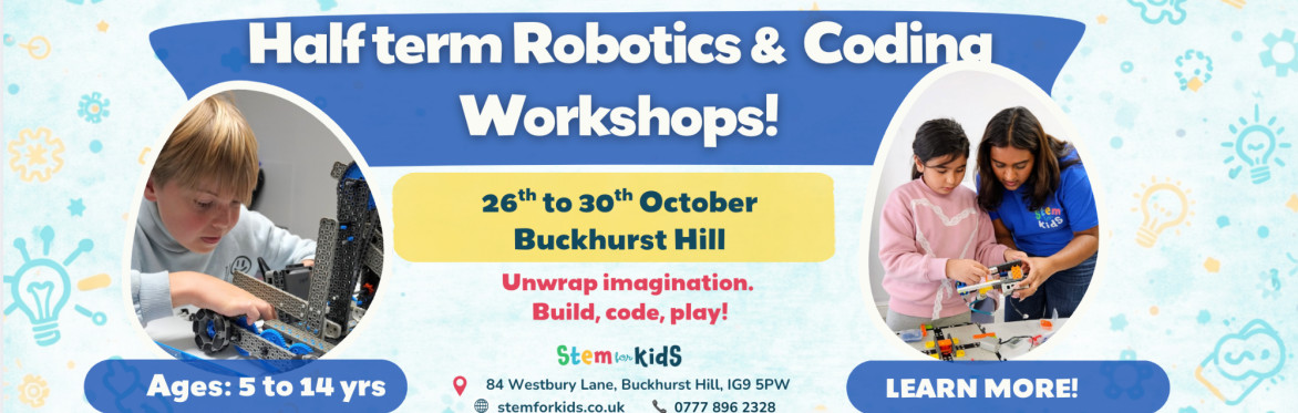 Half Term Robotics & Coding Workshops