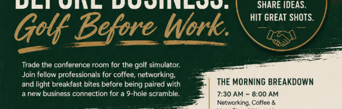 Business Before Business - Executive Scramble