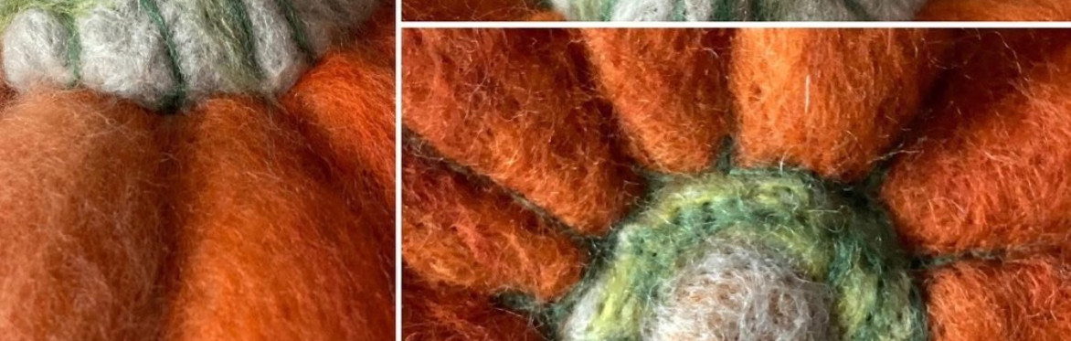 Needle Felted Pumpkin Making Workshop