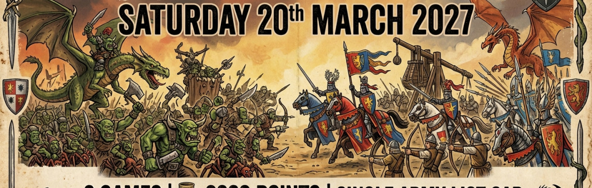 Warhammer Fantasy Battle 6th Edition Event March 2026