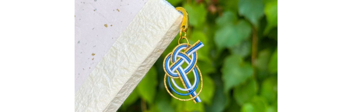 Awaji Knot Bookmark