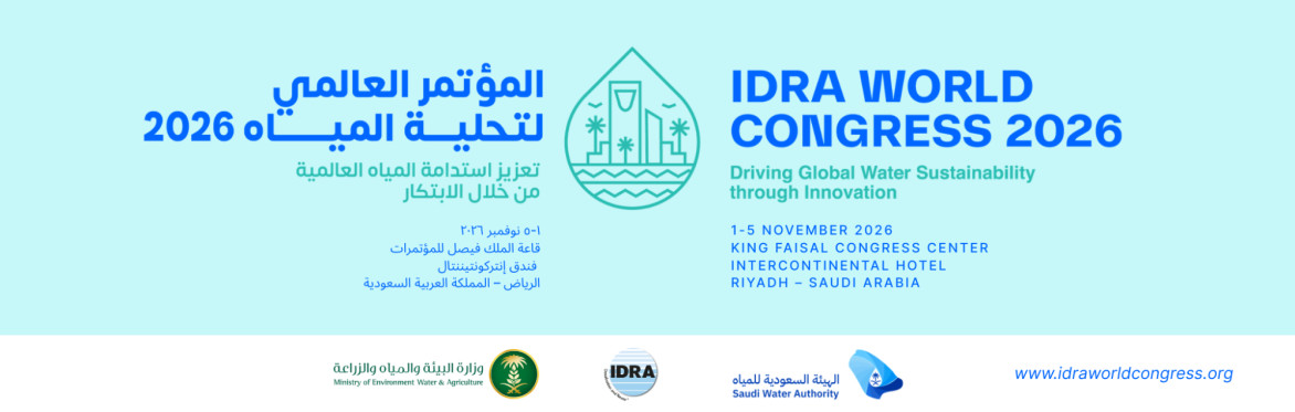IDRA World Congress 2026: Driving Global Water Sustainability Through Innovation