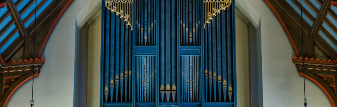 Fisk organ pipes at Abbey Chapel