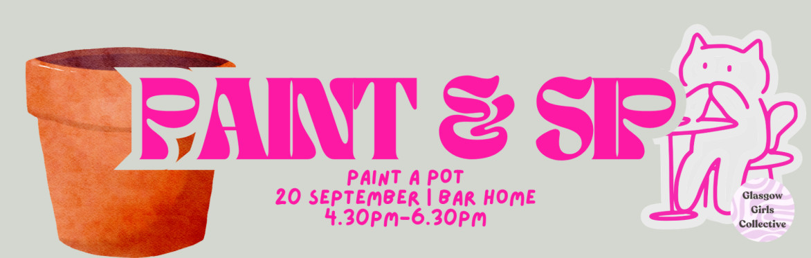 Paint & Sip: Paint Your Own Plant Pot