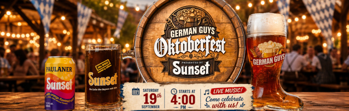 German Guys Oktoberfest presented by Sunset