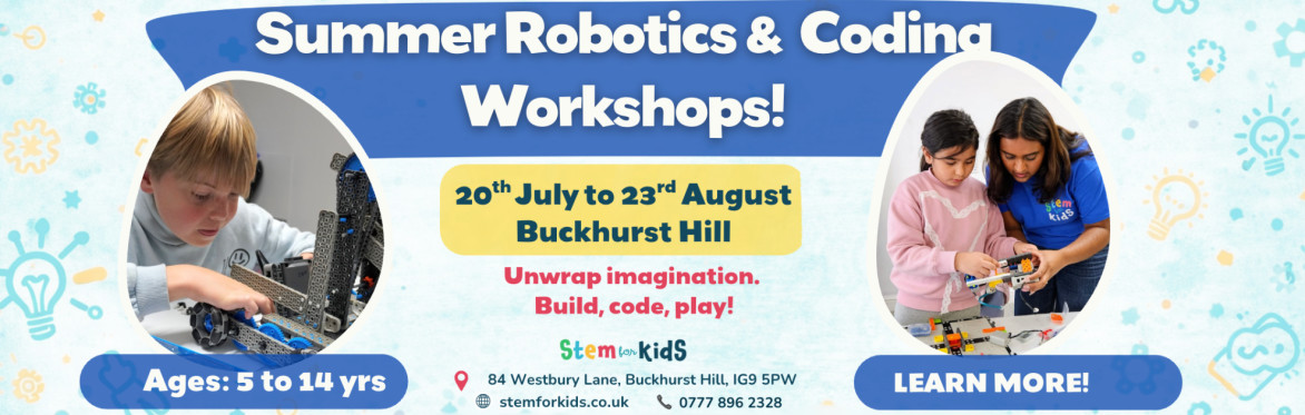 Summer Robotics & Coding Workshops