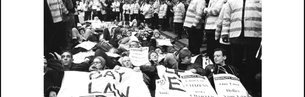 Gay law reform demo