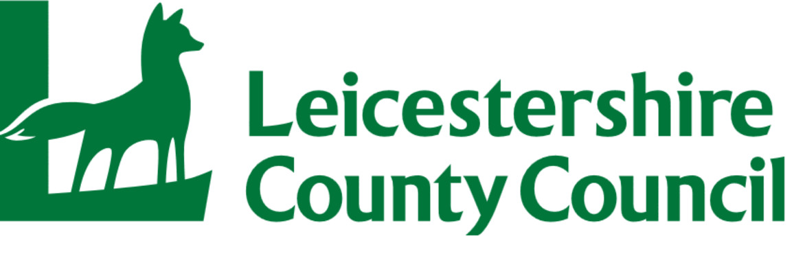 Leicestershire County Council Logo with fox icon image