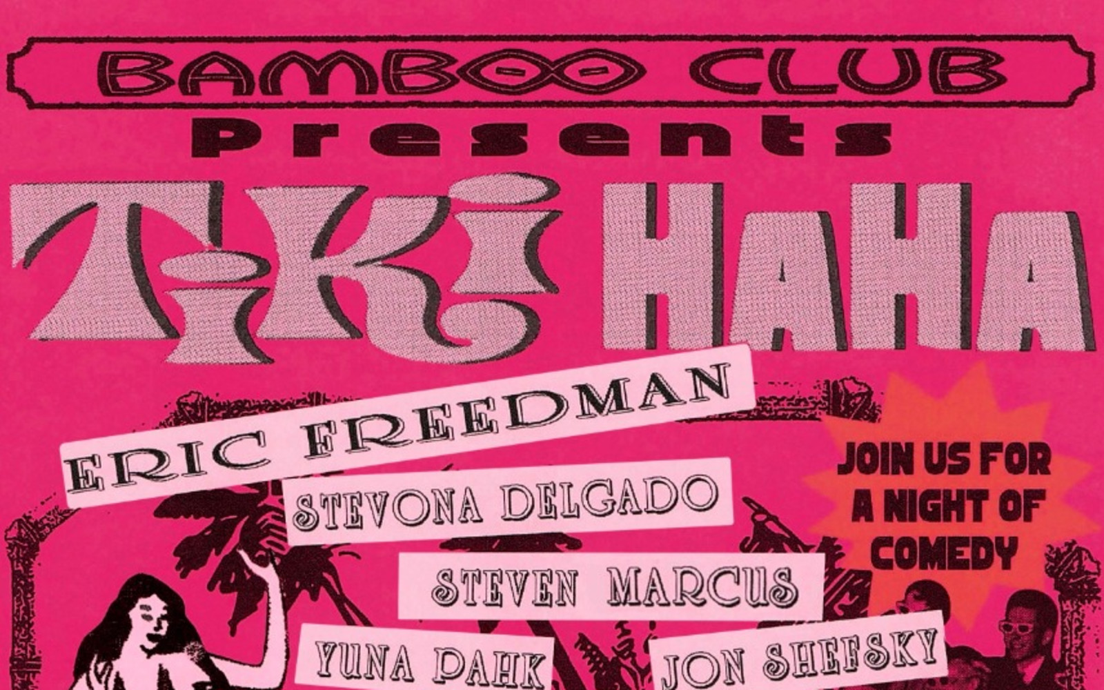 September Tiki Ha Ha! Monthly Comedy Night