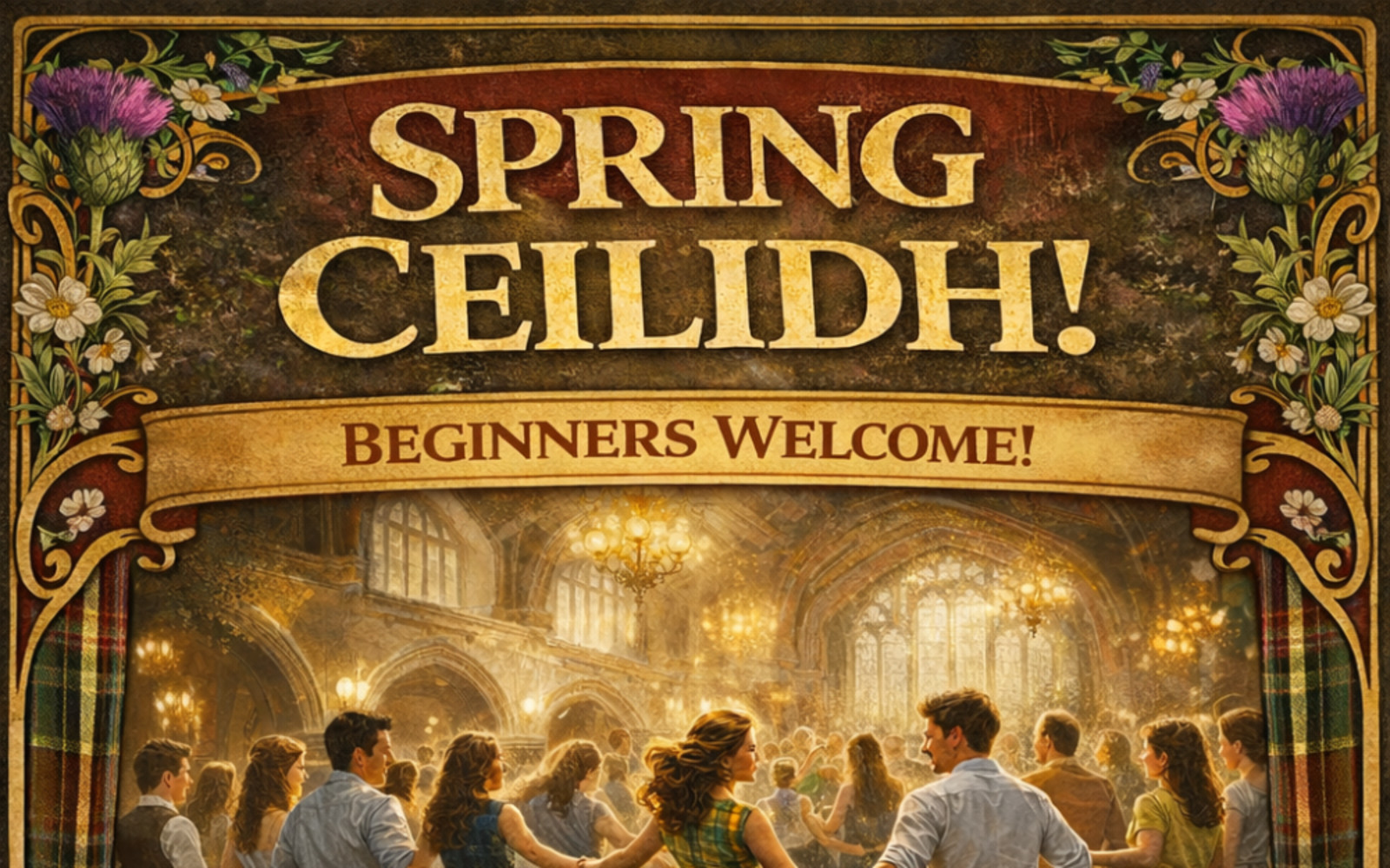 Spring Ceilidh with @JohnTheCaller