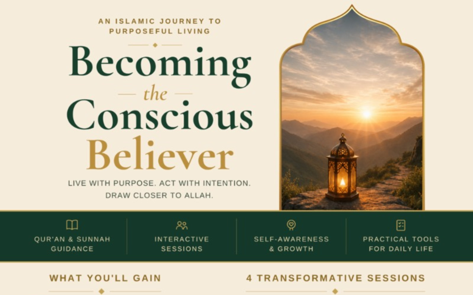 Becoming the Conscious Believer - Shaykh Sulayman van Ael