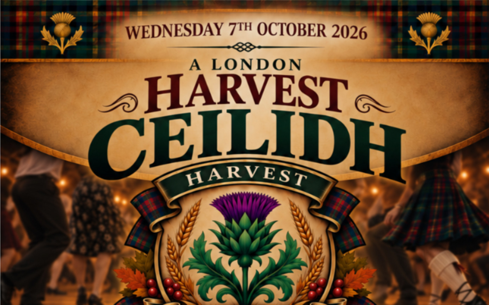 Harvest Ceilidh with @JohnTheCaller