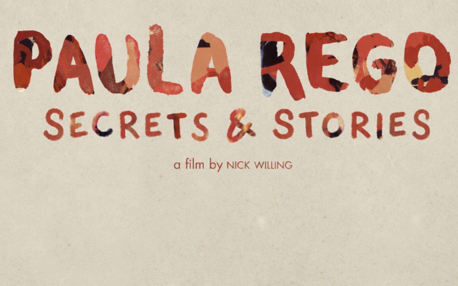 Paula Rego: Secrets & Stories screening with Nick Willing