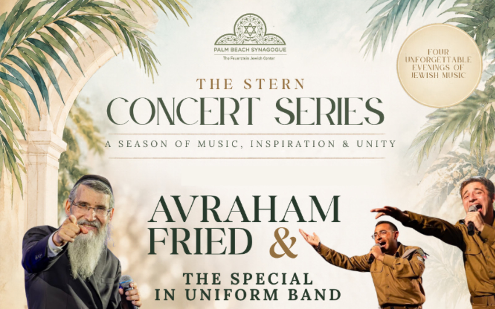 The Stern Concert Series - Avraham Fried &  The - Special - In Uniform Band