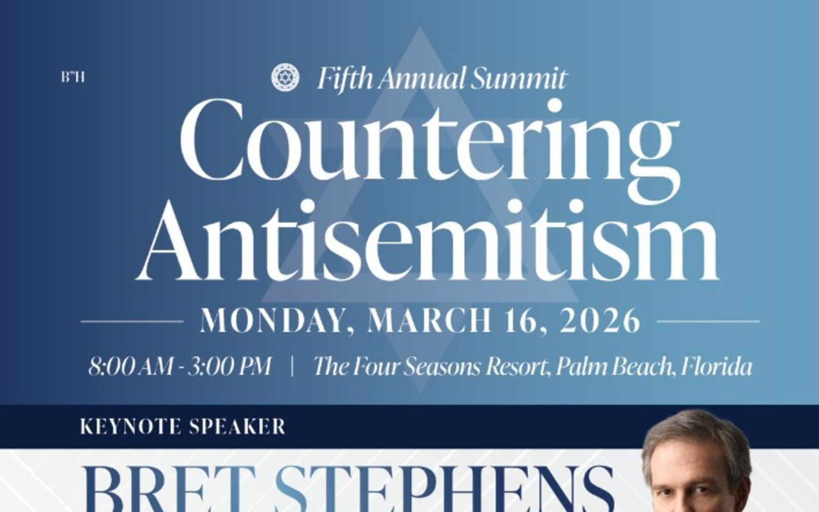 Countering Antisemitism Summit 2026
