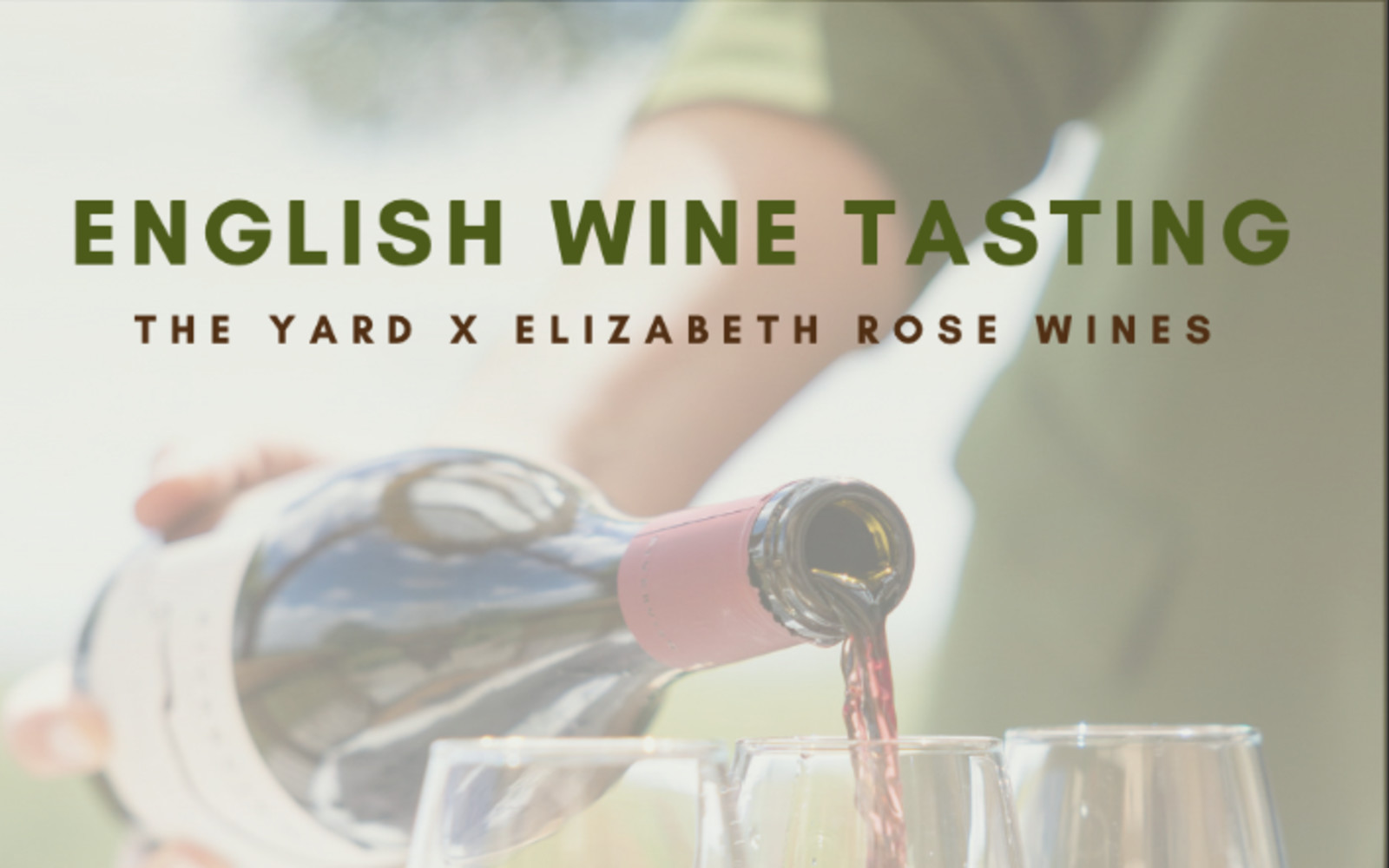Festive English Wine Tasting