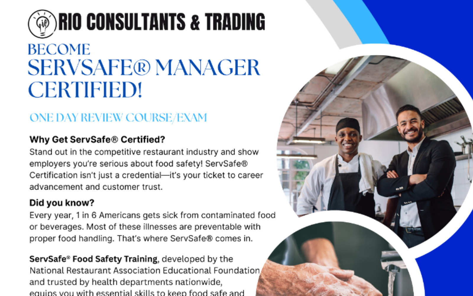 REGISTER HERE – ServSafe Managers Certification Review Course and ...