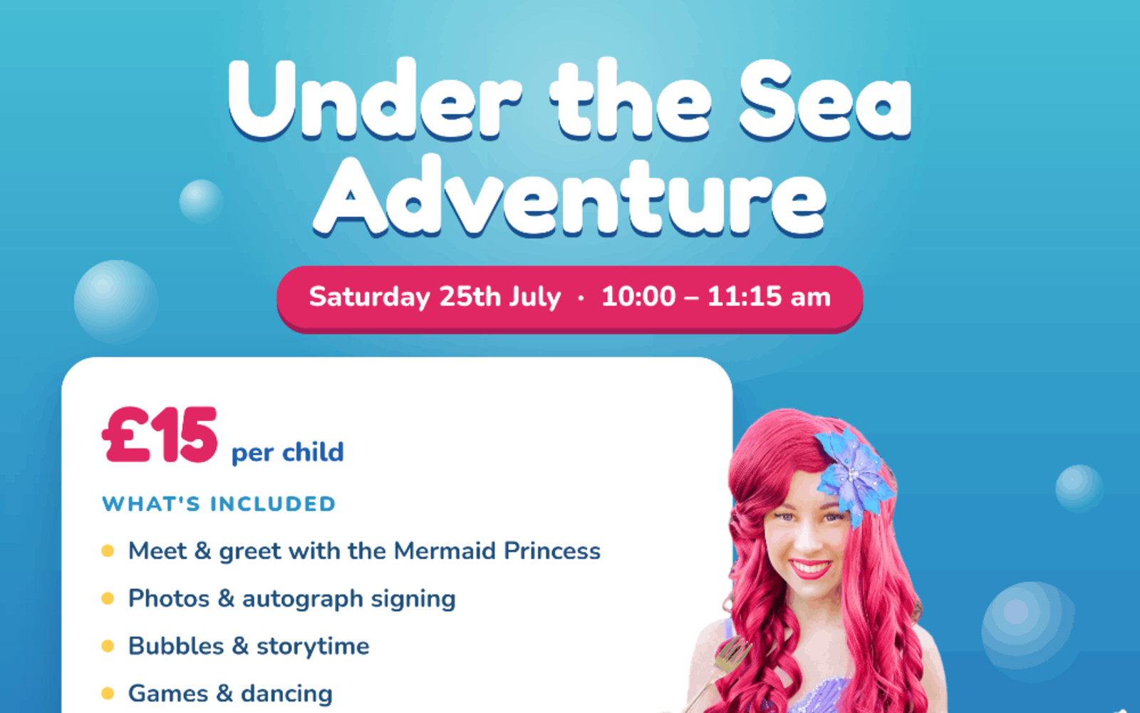 Under the Sea Adventure - Meet the Mermaid Princess