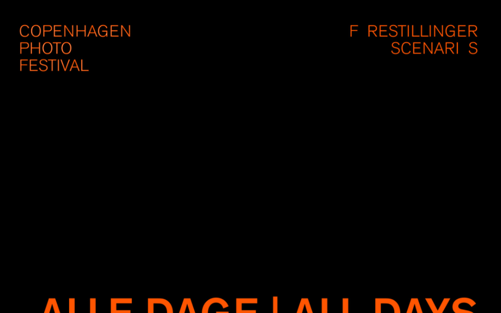 Alle dage billet | All Days Ticket