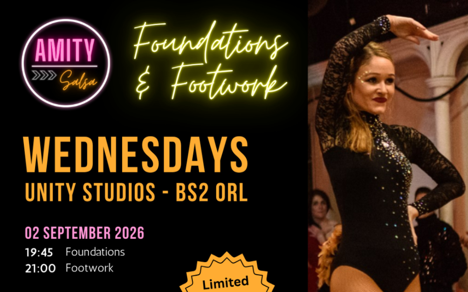 Wednesdays (Unity BS2) - Foundations & Footwork