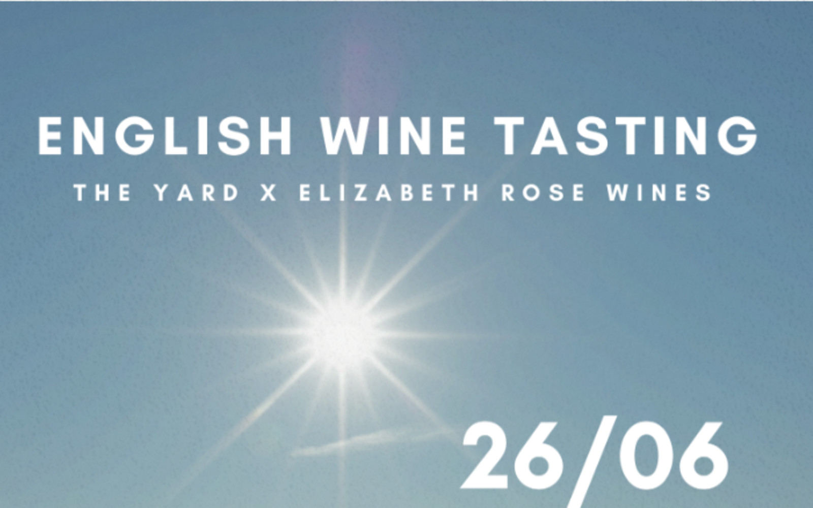 English Wine Tasting