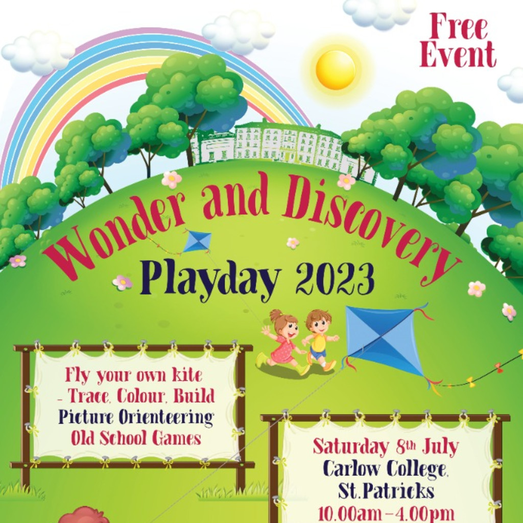 Playday 2023 - Trace, Colour, Build, Fly Your Kite - Picture Orienteering - Old School Games