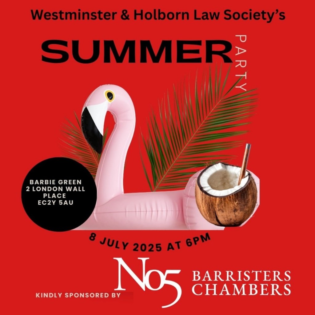 Westminster & Holborn Law Society's Summer Party
