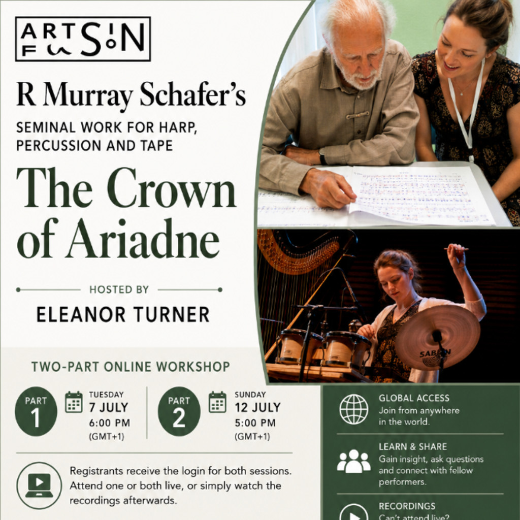 Online Classes (Part 2 and recording of Part 1) on Schafer's Crown of Ariadne