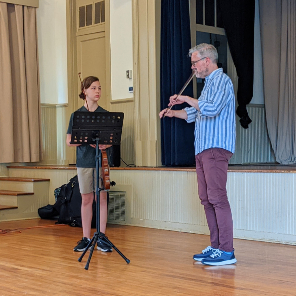 Strings Chamber Music Camp: Masterclass Observation