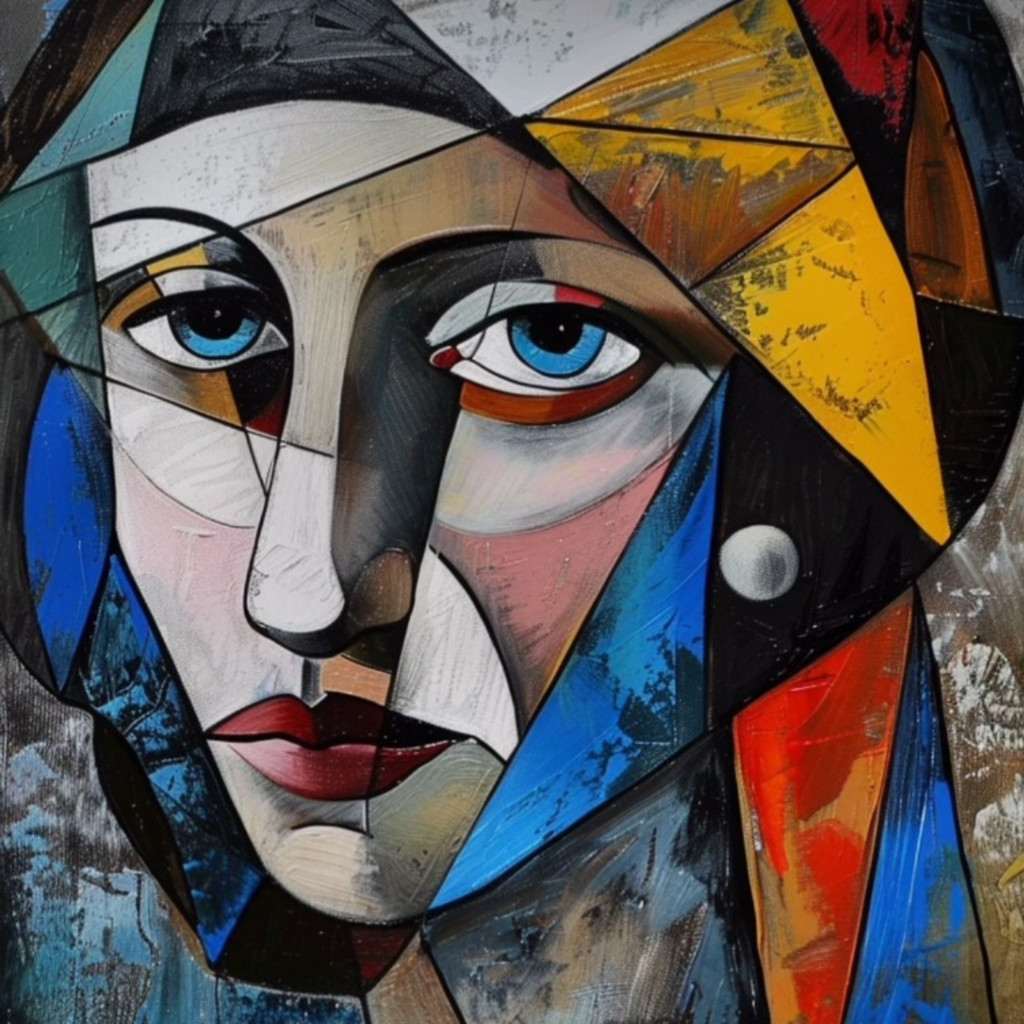 Paint like Picasso - where acrylic paint and canvas collide! (in a good way!)