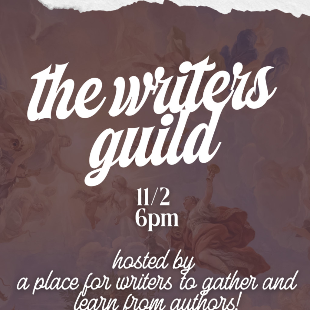 The Writers Guild (Nov 2) with JR Cathers