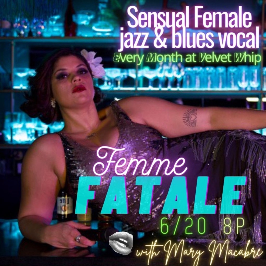FEMME FATALE- SENSUAL FEMALE JAZZ & BLUES VOCAL