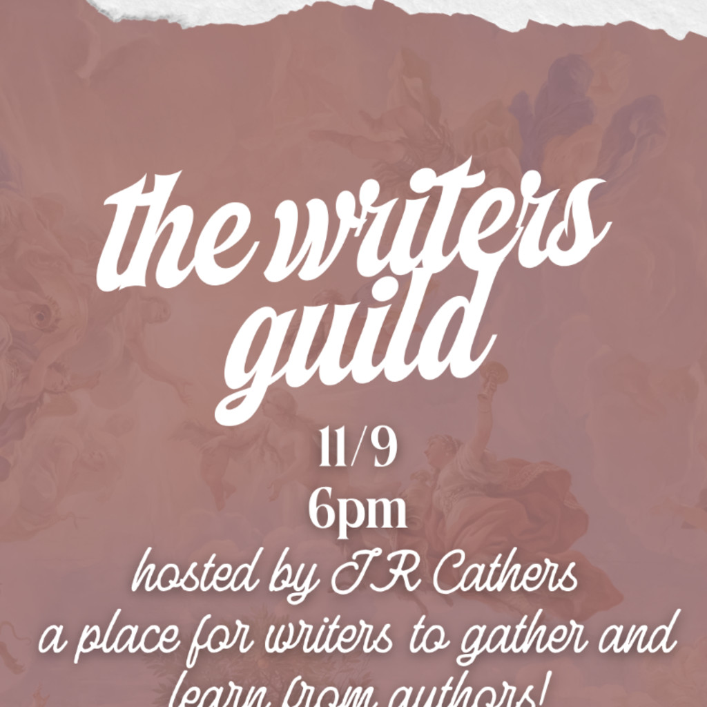 The Writers Guild (Nov 9) with JR Cathers