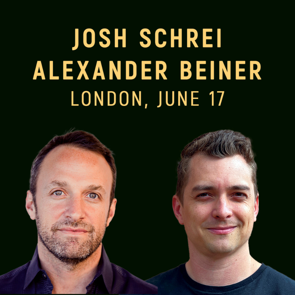 Josh Schrei and Alexander Beiner in Conversation