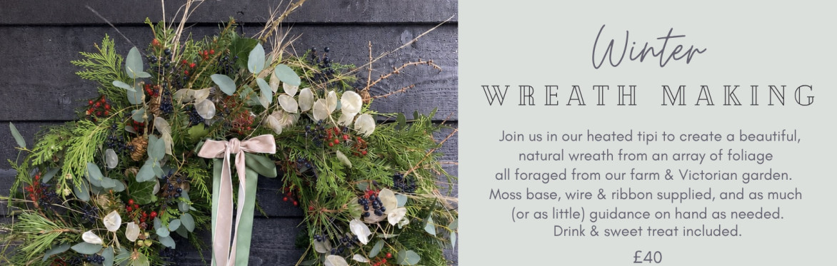 Winter Wreath Making at The Lost Barn