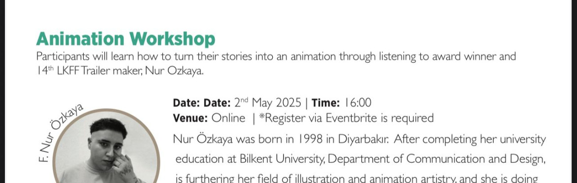 Animation Workshop with Nur Ozkaya