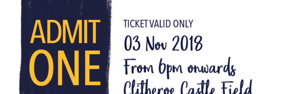 Buy tickets – Clitheroe Community Bonfire & Fireworks Display 2018 ...
