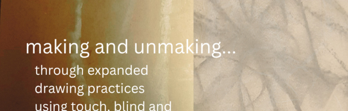 Expanding drawing : to make and unmake - bilateral, blind & touch based approaches