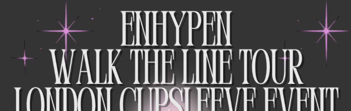 Enhypen walk the line London