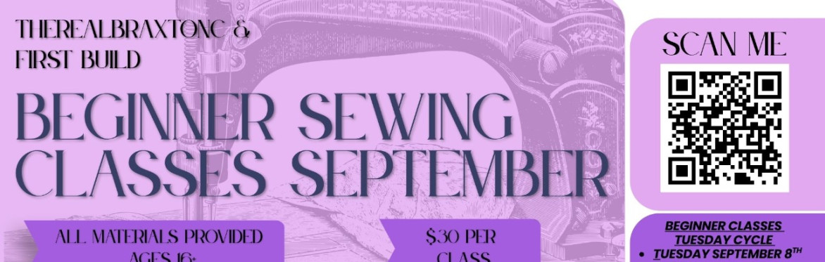 Beginner Sewing - Saturday Level 4