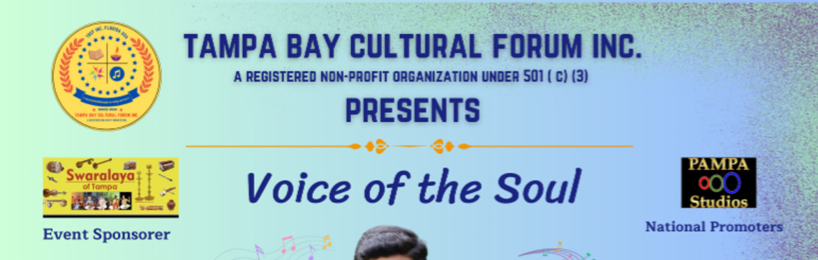 Voice of the Soul by Rahul Vellal - Brought to you by TBCF