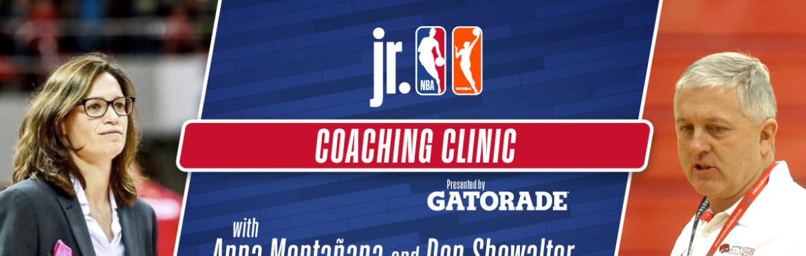 Anna Montañana & Don Showalter - NBA Coaching Clinic Presented by Gatorade