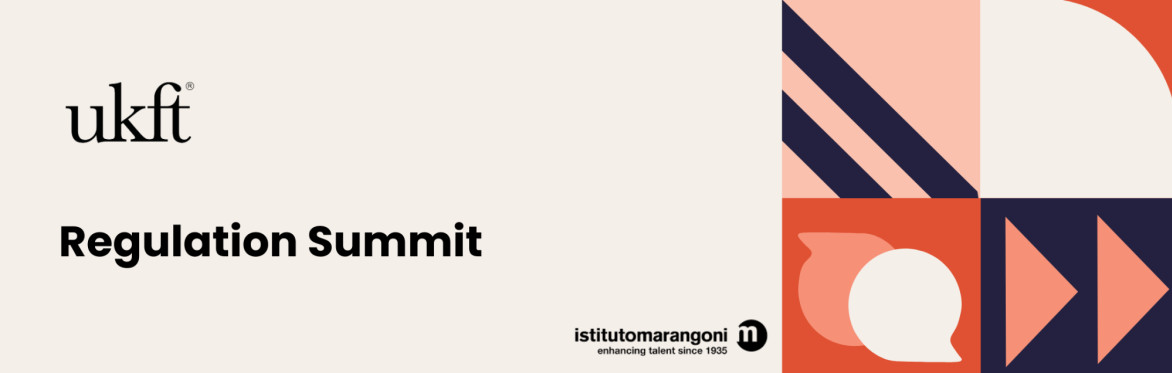This is the UKFT Regulation Summit logo.